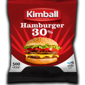 همبرگر 30% گوشت گوساله 500 گرم کیمبال