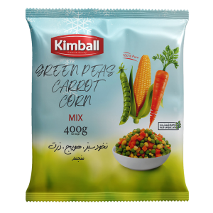 مخلوط منجمد هويج و ذرت و نخود فرنگي بسته 400 گرم